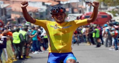 Roniel Campos listo para buscar el tricampeonato de la Vuelta al Táchira