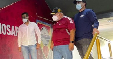 Inician labores de rehabilitación del estadio Olímpico Hermanos Ghersi Páez en Aragua