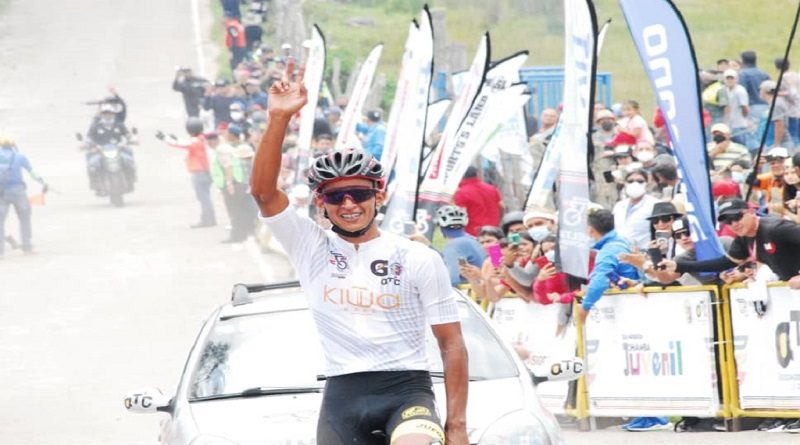 Roniel Campos lidera la Vuelta al Táchira tras vencer en la sexta etapa