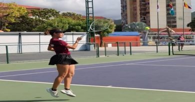 Carabobo avanza a cuartos de final en tenis de los Juegos Deportivos Nacionales