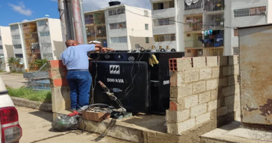 Benefician a 120 familias de Ocumare del Tuy con instalación de un transformador de 500kVA
