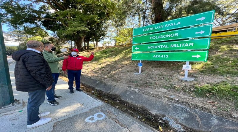 INTT instala más de 600 señales preventivas en urbanismo Ciudad Tiuna en Caracas