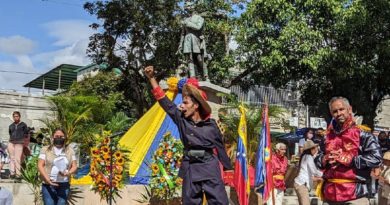 Autoridades de Urdaneta conmemoraron siembra del general Zamora