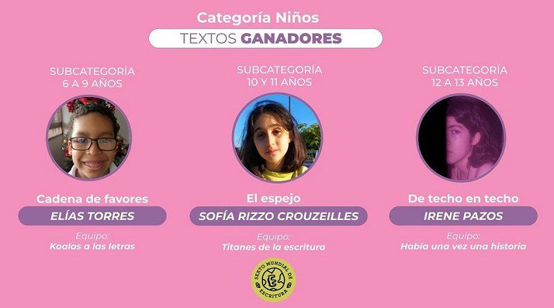 Niño venezolano se corona en el VI Mundial de Escritura en Argentina