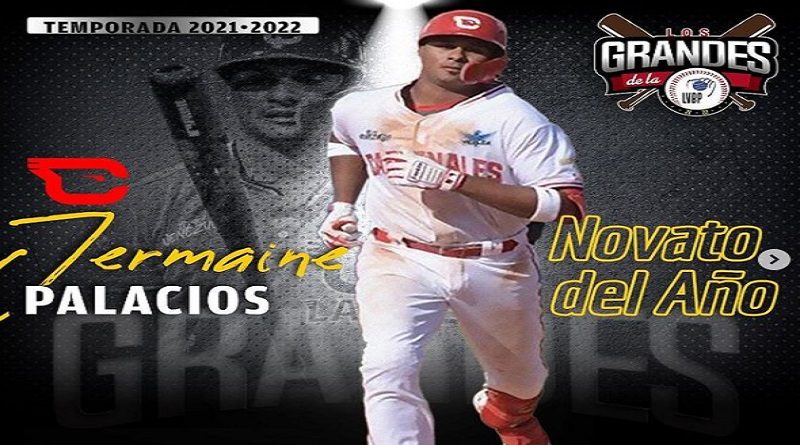 Jermaine Palacios es el Novato del Año en la LVBP