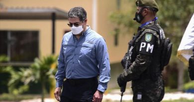 EE.UU. solicita extradición de expresidente hondureño Juan Orlando Hernández    