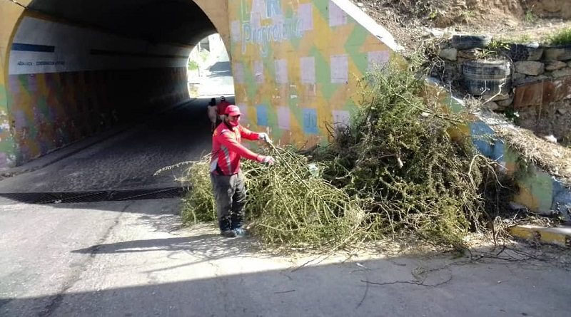Rehabilitan túneles viales de Barquisimeto