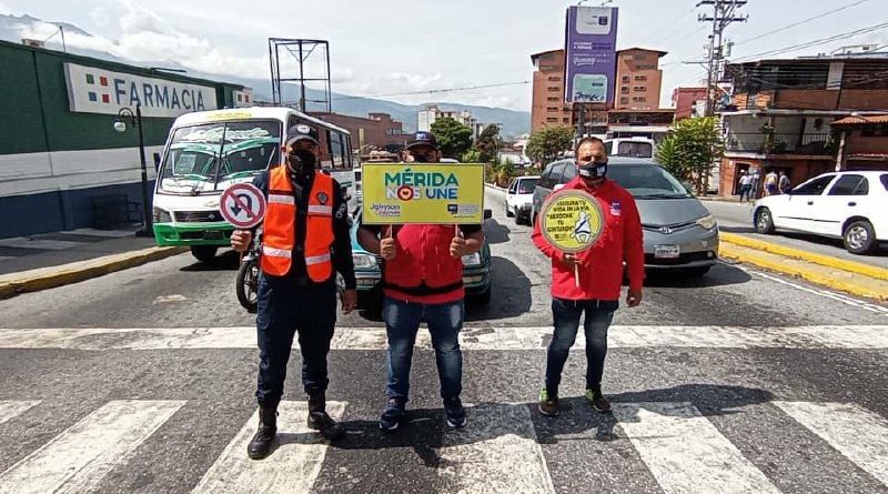 Inició jornada de concientización de cumplimiento de leyes de transporte en Mérida