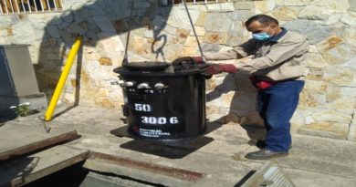 Más de 150 familias de Montalbán se benefician con sustitución de transformadores