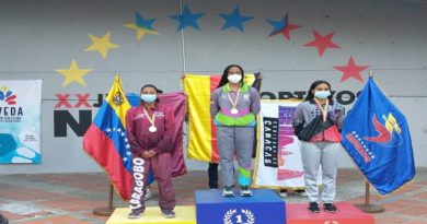 Miranda arrasa en natación de los XX Juegos Deportivos Nacionales