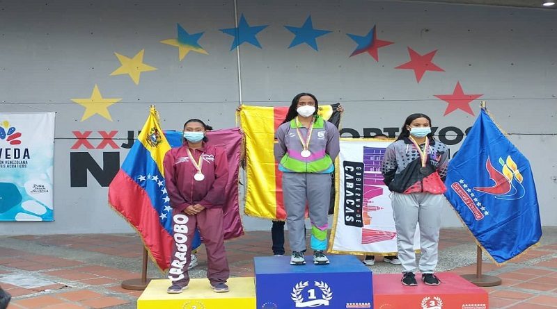 Miranda arrasa en natación de los XX Juegos Deportivos Nacionales