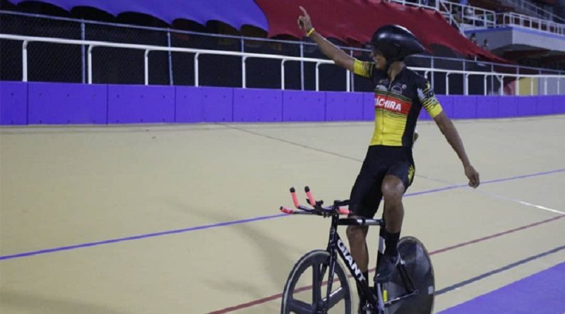 Táchira se impone en ciclismo de pista al lograr tres preseas de oro en los Juegos Nacionales