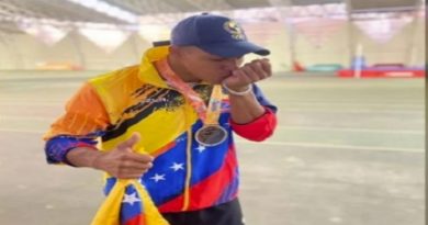 El venezolano Georni Jaramillo conquistó plata en Suramericano Bajo Techo de Atletismo
