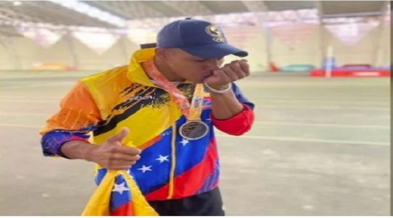 El venezolano Georni Jaramillo conquistó plata en Suramericano Bajo Techo de Atletismo
