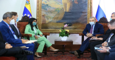 Gobierno Bolivariano da bienvenida a la Federación rusa en la Casa Amarilla