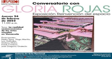 El 24-F se realizará el conversatorio La realidad socioeconómica de las artes visuales en Venezuela