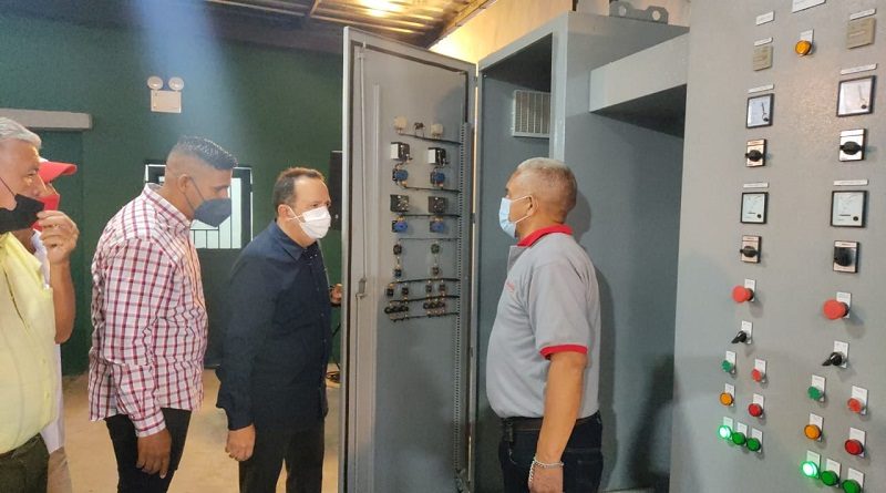 Reactivan estación de bombeo Las Majadas en Caricuao