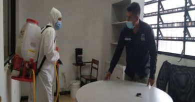 INTT realiza jornada de desinfección en sede principal de Mérida