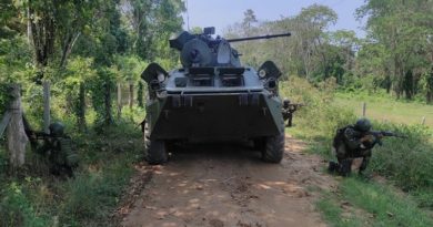 FANB incauta trampas instaladas por los TANCOL en zona fronteriza con Colombia﻿