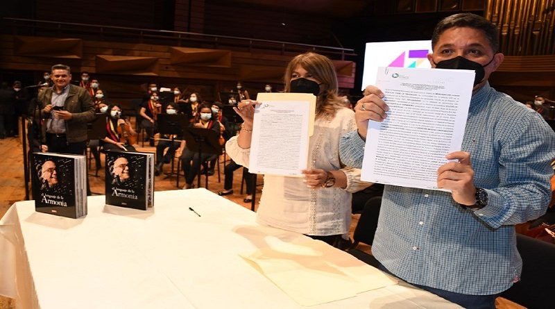 Firman convenio para incorporar a niños y jóvenes al sistema de orquestas desde las escuelas