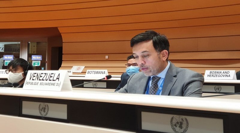 Venezuela participa en la plenaria de la Conferencia de Desarme
