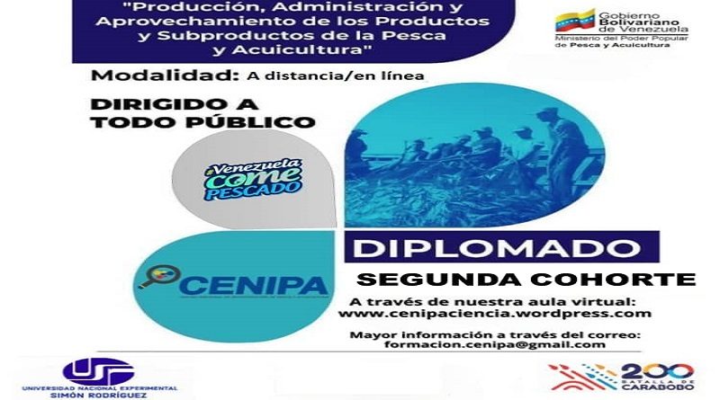 Cenipa inicia segundo diplomado virtual en producción de productos pesqueros y acuícolas