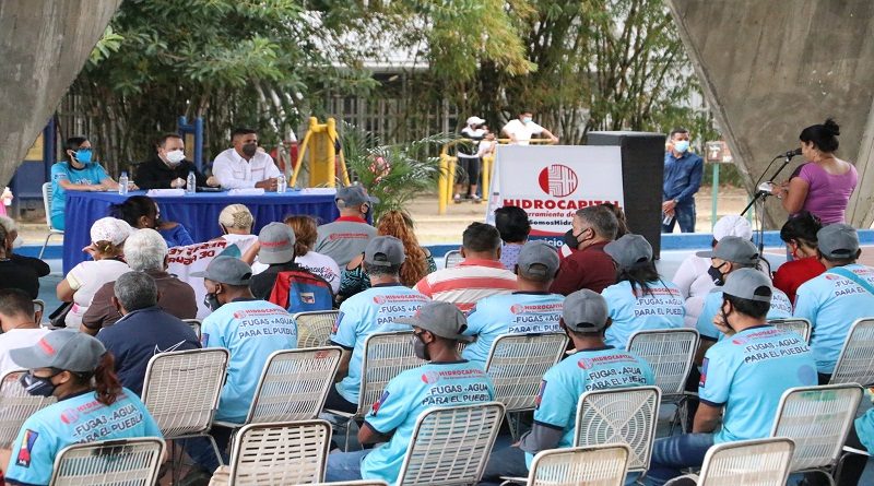 Reimpulsan las Mesas Técnicas de Agua en Caracas