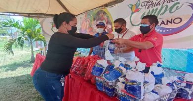 Feria del Campo Soberano beneficia a más de 200 familias en Tucupita