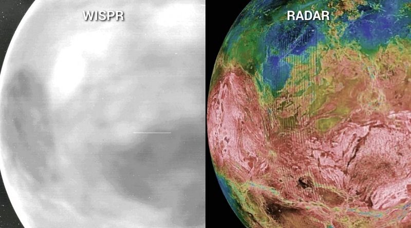 Primeras imágenes de la superficie de Venus en luz visible