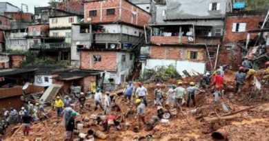 Al menos 28 muertos y tres mil familias afectadas por fuertes lluvias en Sao Paulo, Brasil