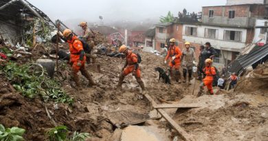 Fuertes lluvias dejan al menos 104 muertos en Río de Janeiro, Brasil