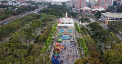 Realizan actividades deportivas en Los Próceres para el esparcimiento de los caraqueños