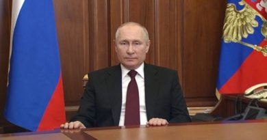 Rusia reconoce la independencia de las repúblicas autoproclamadas de Donetsk y Lugansk