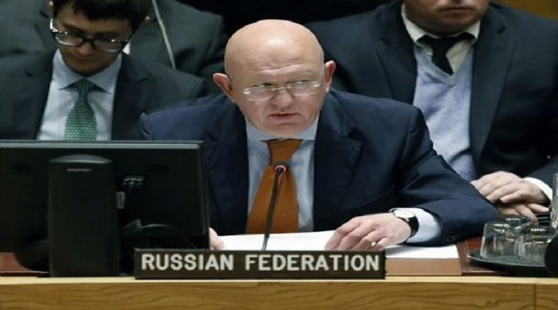 Rusia asume presidencia rotatoria del Consejo de Seguridad de la ONU