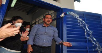 Gobernador Terán inaugura pozo de extracción en el Hospital José Maria Vargas de la Guaira