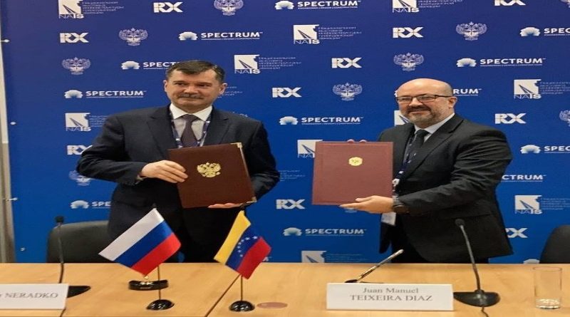 Venezuela y Rusia firman acuerdo bilateral que ayudará a consolidar cooperación aeronáutica