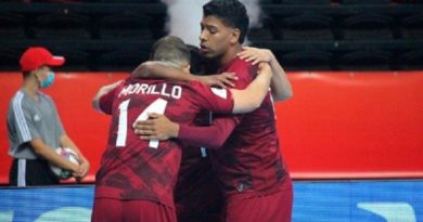 La Vinotinto de Futsal cayó 1-3 ante Argentina en la Copa América