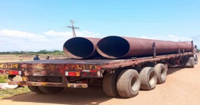 Sustitución de tubería de 36” mejorará suministro de agua potable a 30 mil habitantes en Zulia