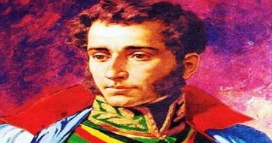 Venezuela conmemora los 197 años de la ratificación del título de "Gran Mariscal de Ayacucho" a Antonio José de Sucre