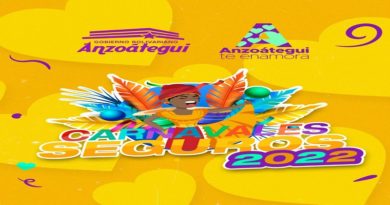 Anzoátegui arrancó XXI Carnavales Seguros y Felices 2022