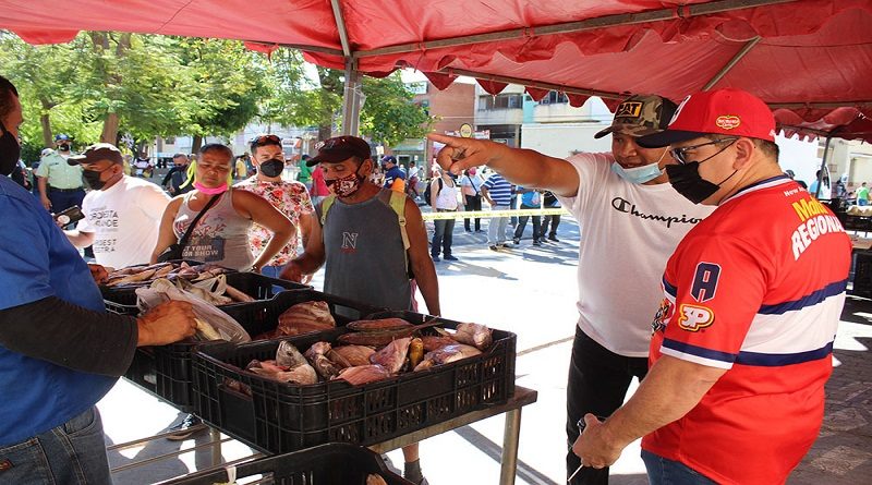Benefician a habitantes del municipio Sucre con Feria del Pescado
