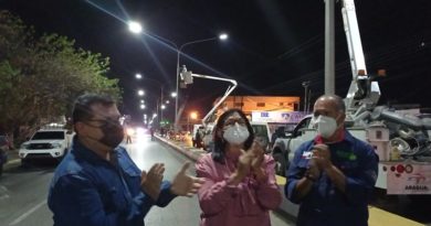 Entes del Estado iluminan carretera Nacional Cagua- Villa de Cura