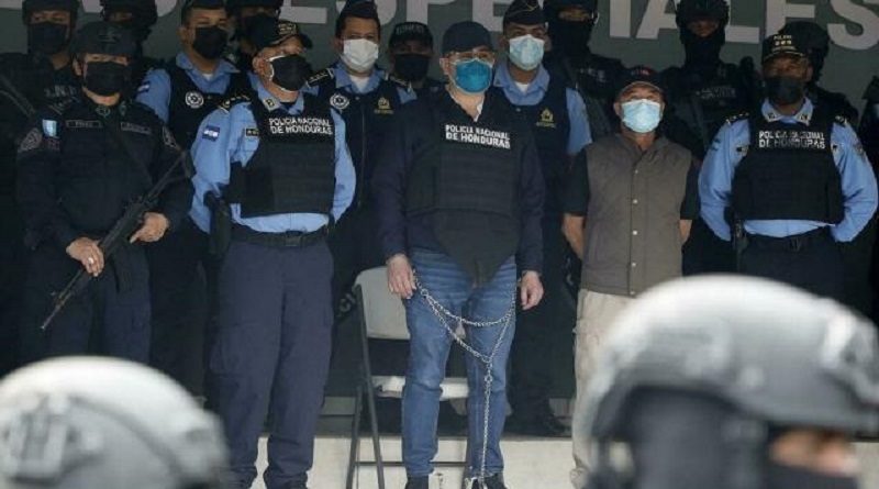 Detienen a expresidente hondureño tras pedido de extradición