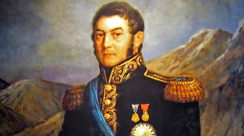 Jefe de Estado conmemora 244 años del natalicio del defensor de la Patria Grande José de San Martin