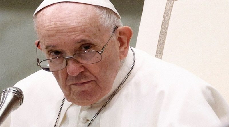 Papa Francisco aboga por el diálogo en la crisis de Ucrania