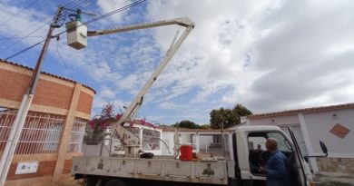 Plan de Alumbrado instala 536 lámparas en Los Guayos﻿