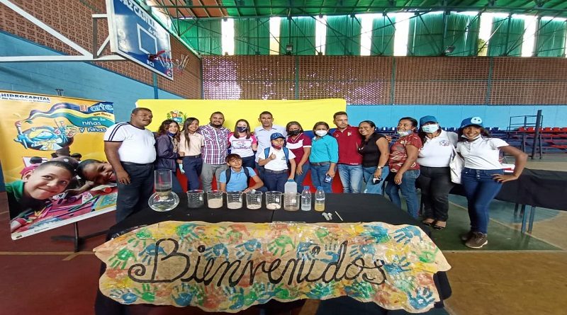 Escuelas de Paz Castillo en Miranda celebraron el Día Mundial del Agua