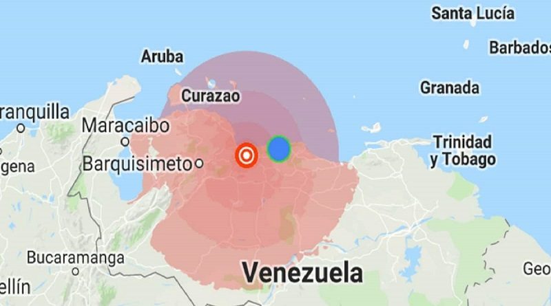 Funvisis reporta sismo de 4,1 con epicentro en El Sombrero﻿