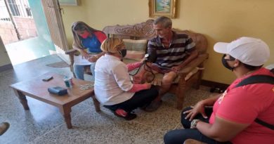 Brindan asistencia médica a adultos mayores de Las Tejerías