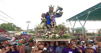 Procesión del Nazareno recorrió las calles de Tinaco